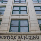 Oregon Justice Building, home of the state's Supreme Court and Court of Appeals in Salem