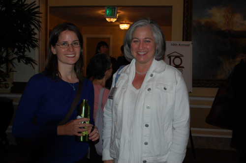 NCVLI staff attorney Ali Wilkinson and guest at the 3rd Annual Crime Victims' Rights Reception
