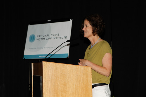 NCVLI Executive Director Meg Garvin. Photo by Chris Wilson.
