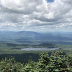 Photo of the view from Coburn Mountain in Maine's North Woods, courtesy of Carey Kish.