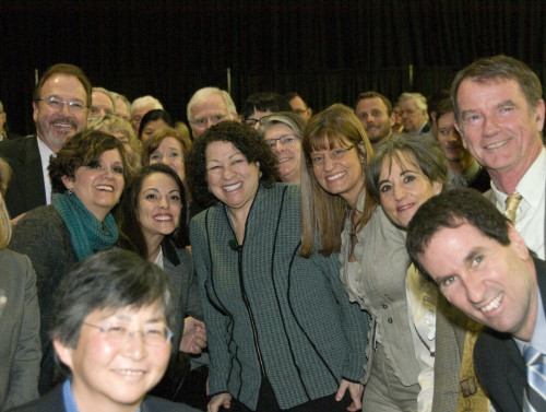 Lewis & Clark hosts U.S. Supreme Court Justice Sonia Sotomayor during her visit to Portland in March 2014.