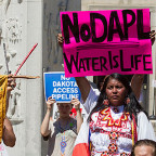 DAPL - Greenpeace USA photo, courtesy of Flickr and E & E news