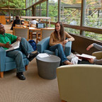 students in Boley Law Library