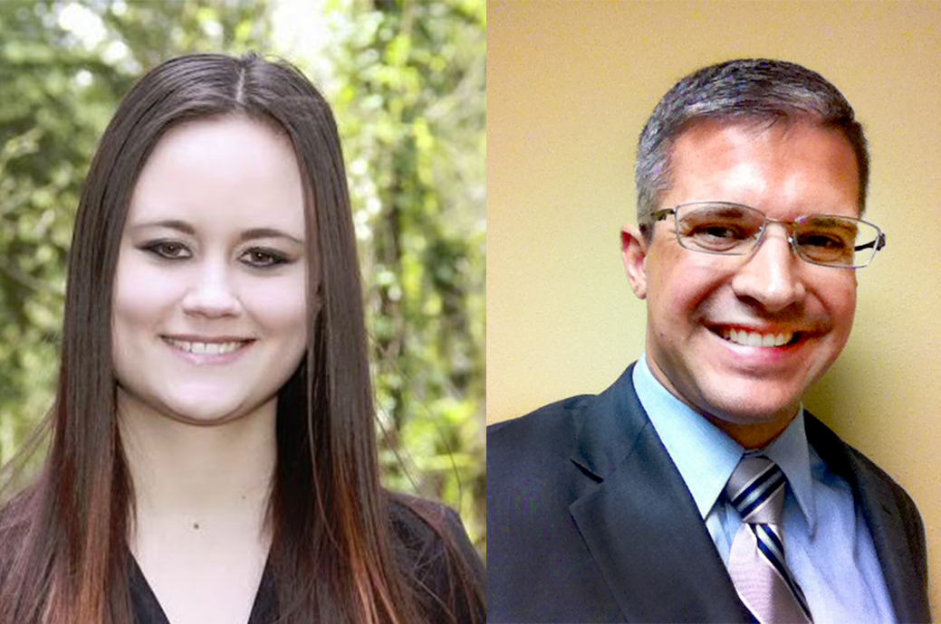 Whitney Magnuson and Brandon Hawkins