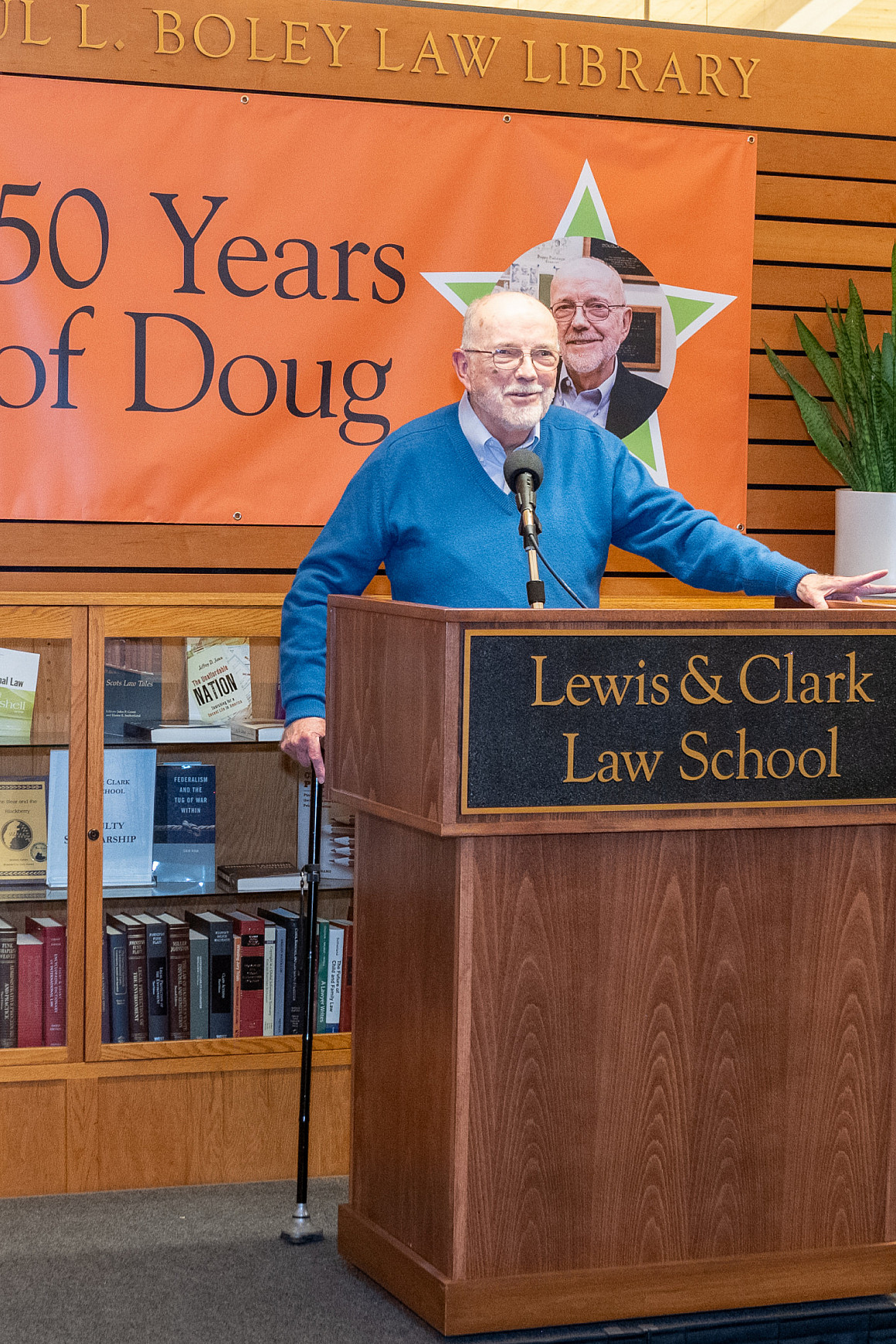 Professor Doug Newell adds his own remarks.