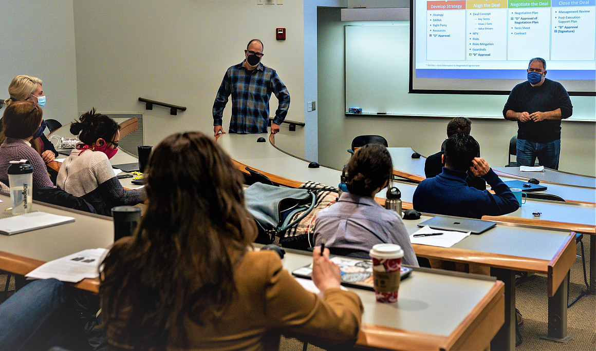 Students learn how to accelerate deal and contract construction phases.