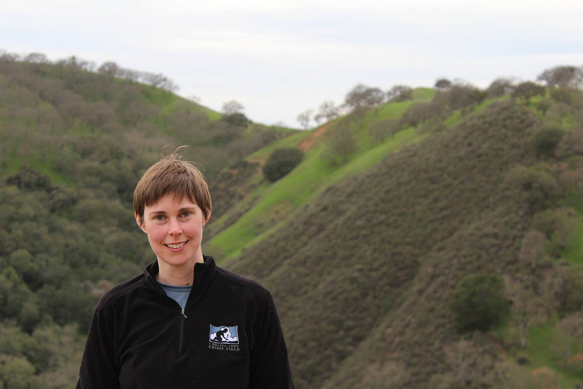 Jenny Loda in the east bay hills in California