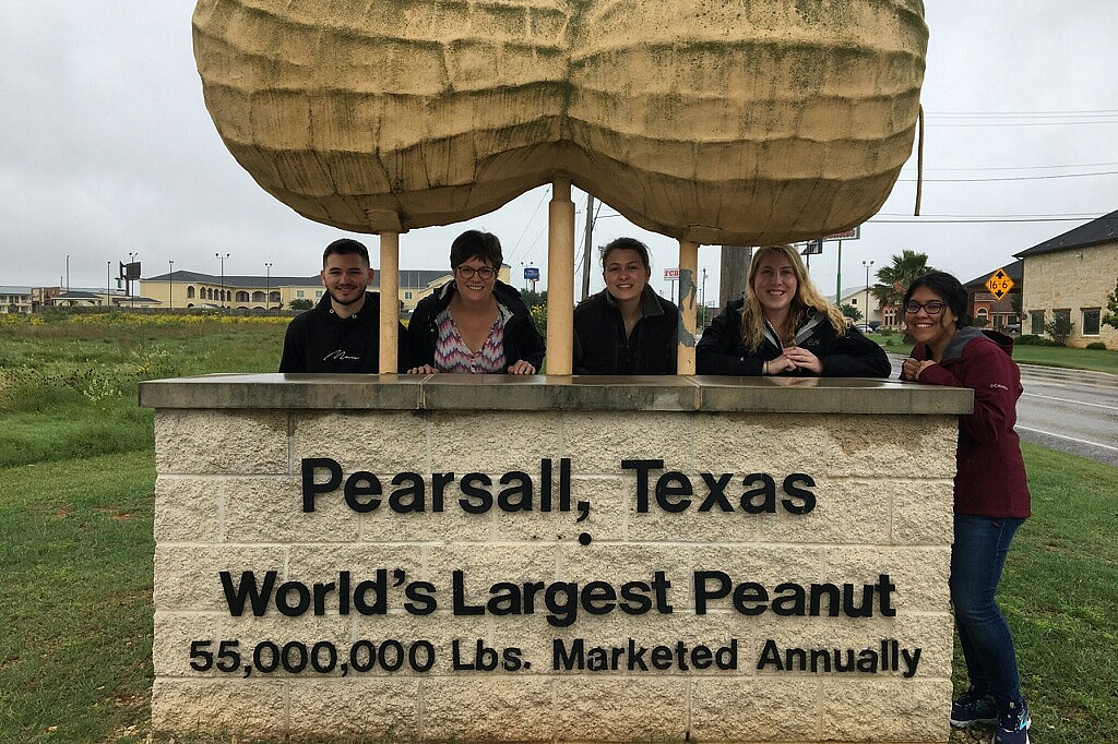 Dilley volunteers from Lewis & Clark Law stayed in Pearsall Texas, 20 mi from Dilley. (Diana Ramos, not pictured)