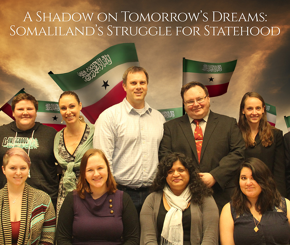 Group photo of Professor Grant's UNPO class