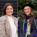 Madeline Masaryk '26 and Abigail Harper '26