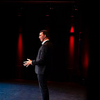 Grant Wilson presenting TEDx Talk
