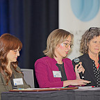 L to R: Stephanie Scheno '25, Hannah Beaulieu '26, Meg Garvin