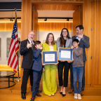 Awardees: Kristen West McCall '06 and Katie Jahangiri '26
