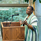 Judge Adrienne Nelson speaking at the 20th anniversary event