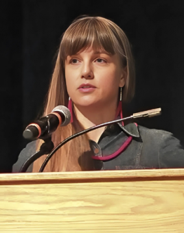 Claire Tonry '09 receives the Kerry Rydberg-Jack Tuholske Award for Public Interest Litigation at the 2025 Public Interest Environmental ...
