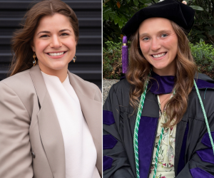 Madeline Masaryk '26 and Abigail Harper '26