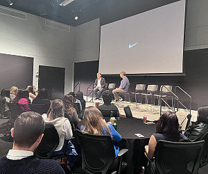 Nike Networking event 2026, podium