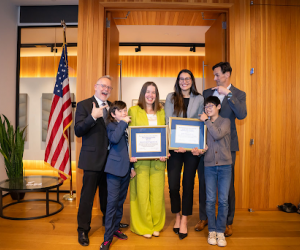 Awardees: Kristen West McCall '06 and Katie Jahangiri '26