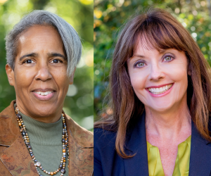 Janet Steverson and Sandy Patrick