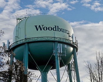 Woodburn water tower