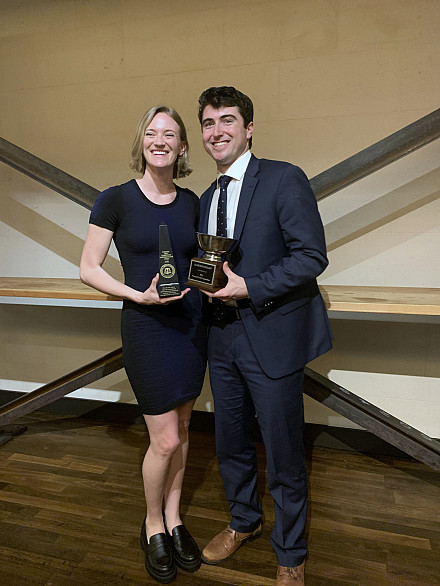 As part of Lewis & Clark Law School's moot court team, Amy Sohlb...