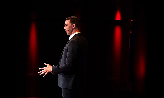 Grant Wilson presenting TEDx Talk