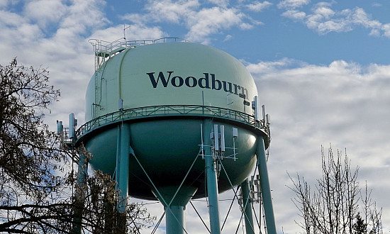 Woodburn water tower