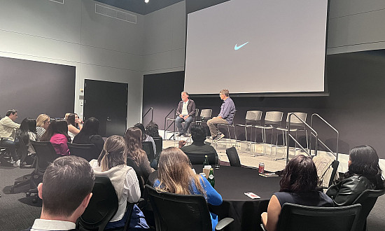 Nike Networking event 2026, podium