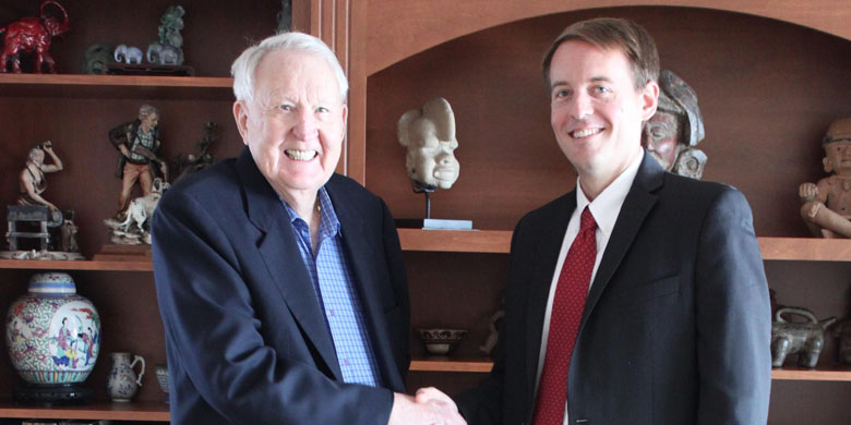 Paul H. Casey and Jerry Carleton '07