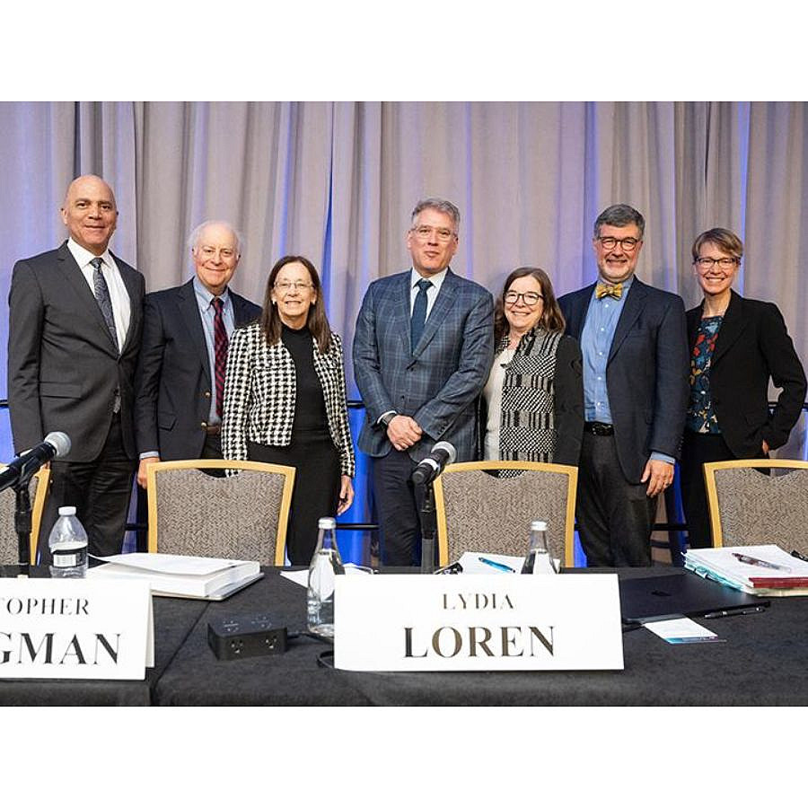 Professor Loren and her fellow Associate Reporters 