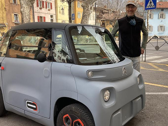 Dan Rohlf in Trento, Italy