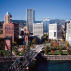Portland city view