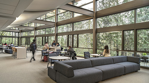 Wood Hall first floor study area. In addition, Wood Hall houses the student computer lab which serves both PC and MAC users, offices for ...