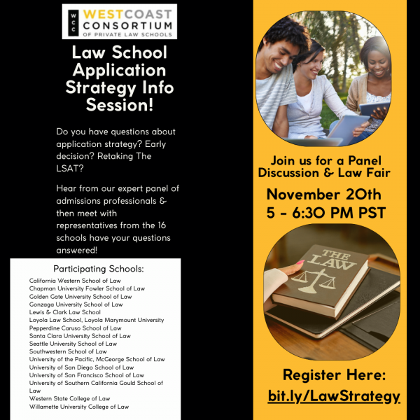 WCC Law School Application Strategy Info Session • Law Calendar • Law  School Calendars • Lewis & Clark