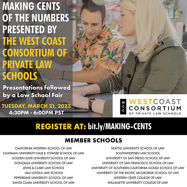 WCC WCC Making Cents of the Numbers and Law Fair • Law Calendar • Law  School Calendars • Lewis & Clark