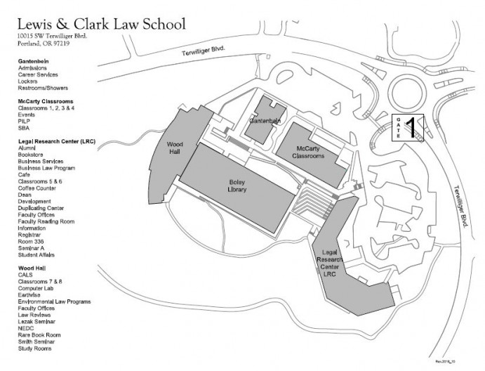 LC Law School Campus Map