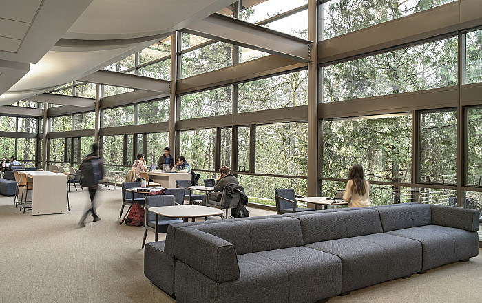 Wood Hall first floor study area. In addition, Wood Hall houses the student computer lab which serves both PC and MAC users, offices for ...