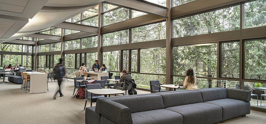 Wood Hall first floor study area. In addition, Wood Hall houses the student computer lab which serves both PC and MAC users, offices for ...