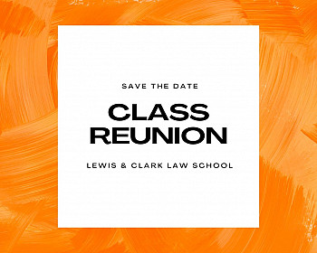 Class Reunion Save the Date