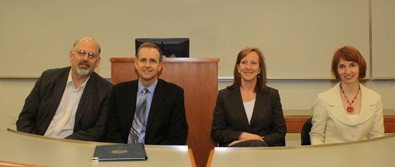 Guest panel presenters in the spring 2010 Crime Victim Litigation Clinic