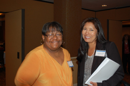 Board member Helene Davis and Advisory Board member Diane Humetewa