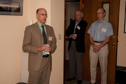 Open House guests heard from numerous speakers including Lewis & Clark Law School Dean Robert Klonoff
