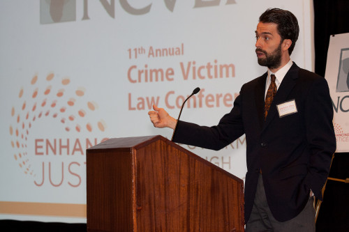 Professor of Law and Criminology Stephanos Bibas provides a luncheon plenary presentation. - Photo by Chris F. Wilson