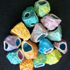 Moon rocks from RLF Ceramic Design Center LLC