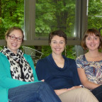 Pictured from left to right: Rochelle Martinsson, Jessica Gallagher, and Aurelia Erickson