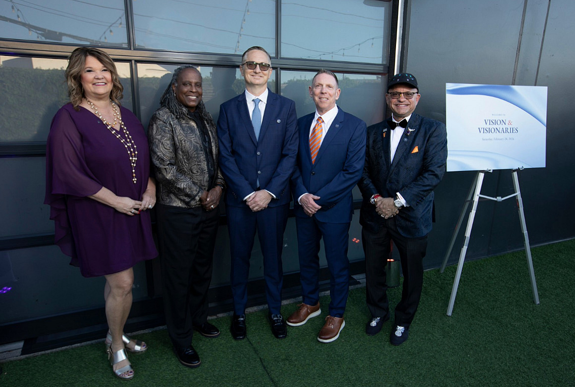 The 2026 Vision & Visionaries honorees include: Kristin Crellin '95; Robin Holmes-Sullivan '86, MA '90; Michael Losqua...