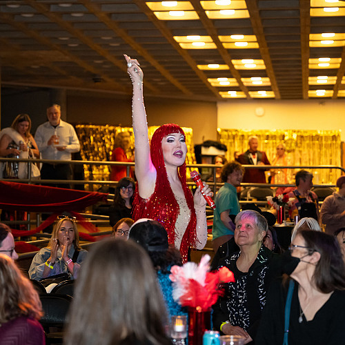 Billie McBride performed “Take Me Home by Cher.