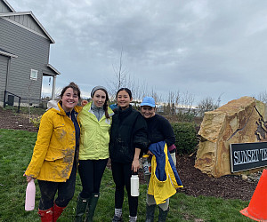 Tree planting fun!