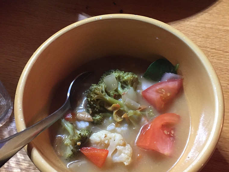 Coconut and Wild Mushroom Soup