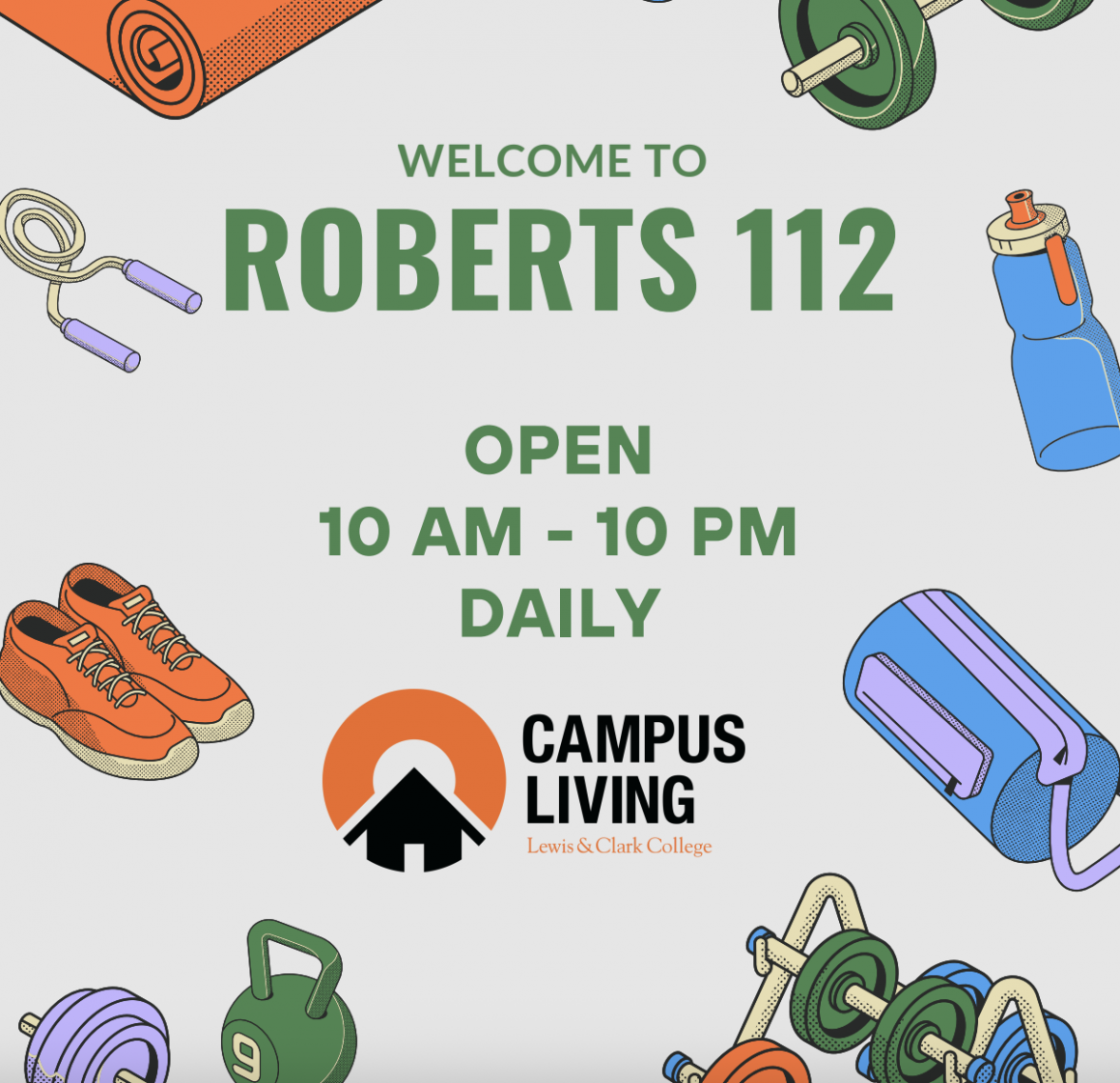 Welcome to Roberts 112